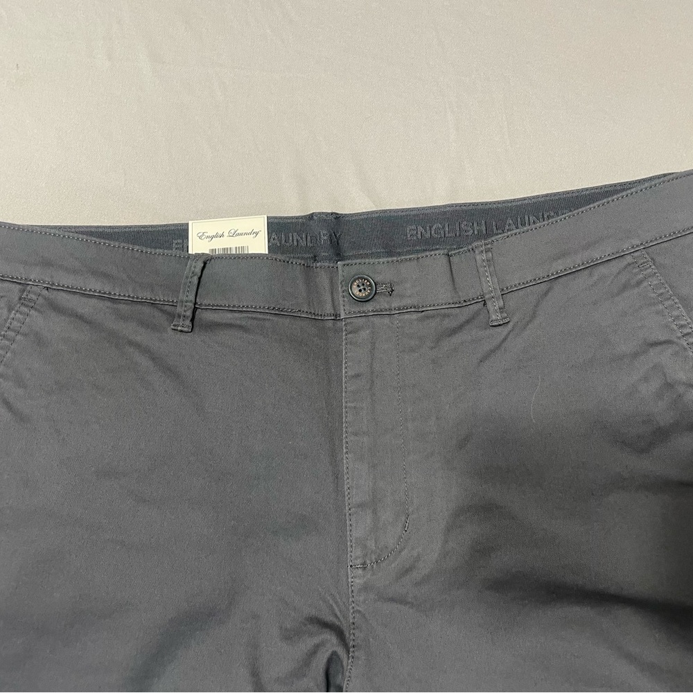 English Laundry Forged Iron Trousers 36x30 dress pants nwt
